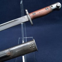 Australian WW2 Lee Enfield 1907 Pattern Bayonet by Orange Arsenal, Dated 1944 - 8